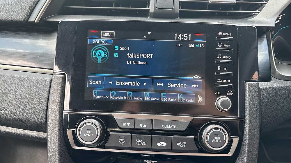 Honda Civic 1.0 VTEC Turbo 126 SR 5dr Petrol Hatchback