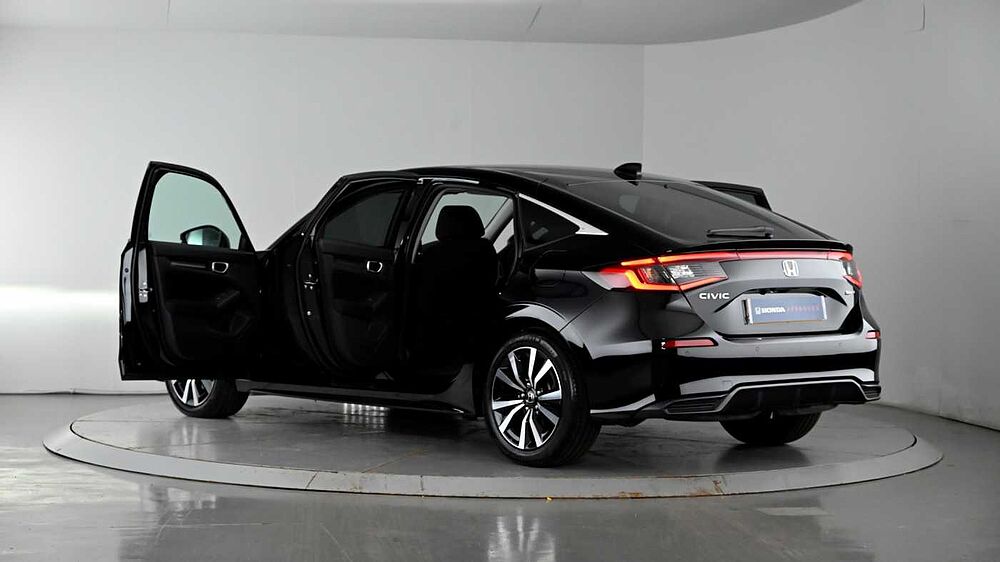 Honda Civic 2.0 h i-MMD Elegance Hatchback 5dr Petrol Hybrid eCVT Euro 6 (s/s) (184 ps)