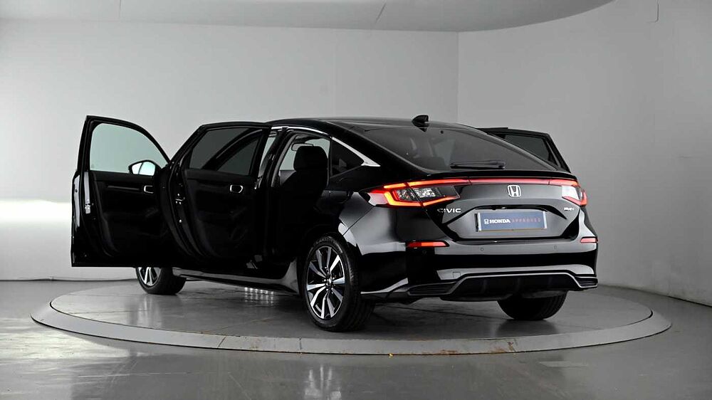 Honda Civic 2.0 h i-MMD Elegance Hatchback 5dr Petrol Hybrid eCVT Euro 6 (s/s) (184 ps)