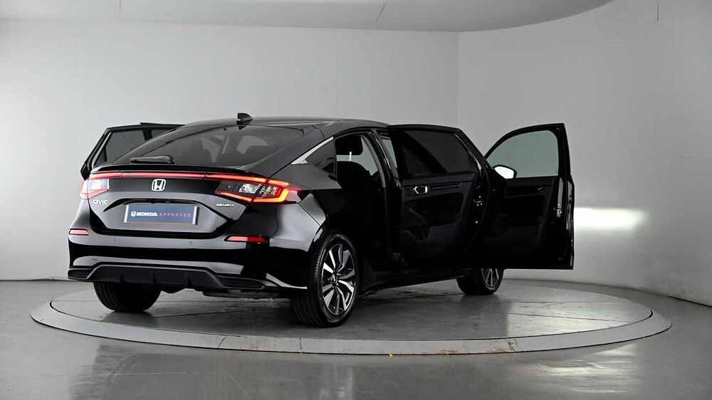 Honda Civic 2.0 h i-MMD Elegance Hatchback 5dr Petrol Hybrid eCVT Euro 6 (s/s) (184 ps)
