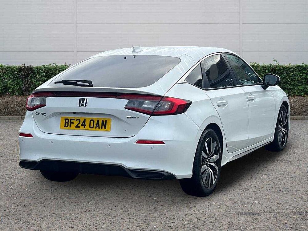 Honda Civic 2.0 h i-MMD Elegance Hatchback 5dr Petrol Hybrid eCVT Euro 6 (s/s) (184 ps)