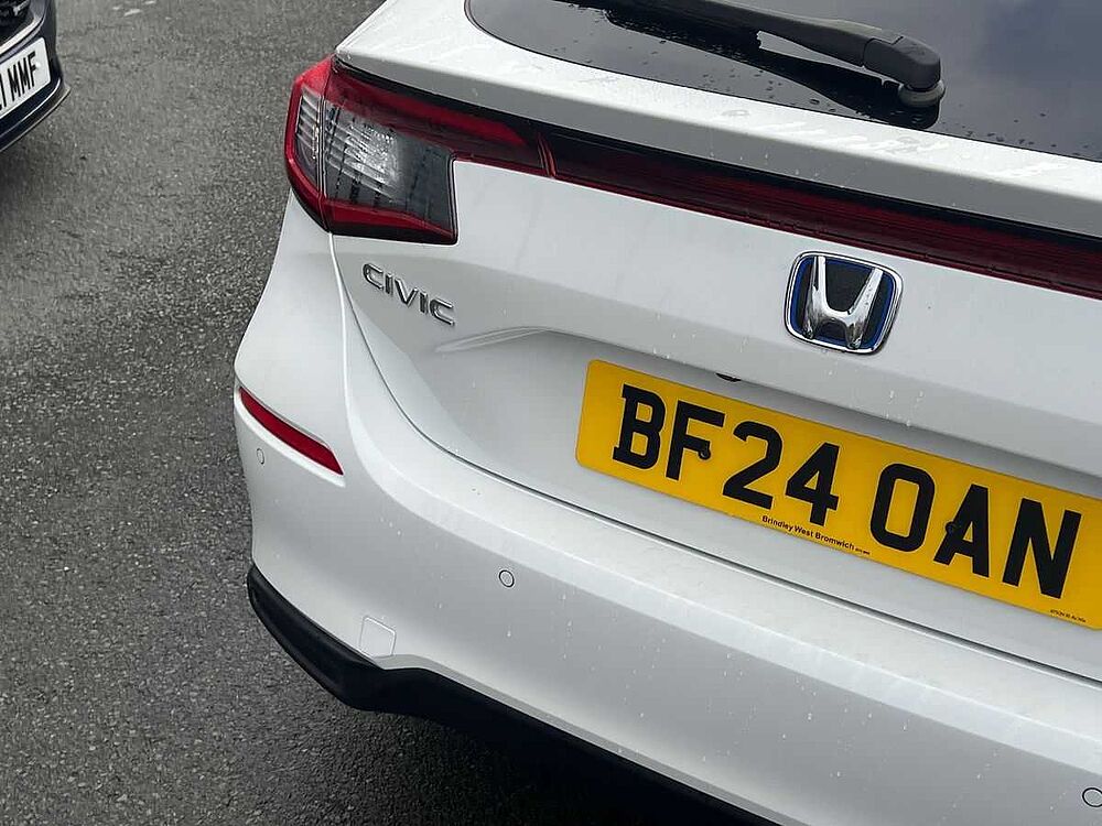 Honda Civic 2.0 h i-MMD Elegance Hatchback 5dr Petrol Hybrid eCVT Euro 6 (s/s) (184 ps)
