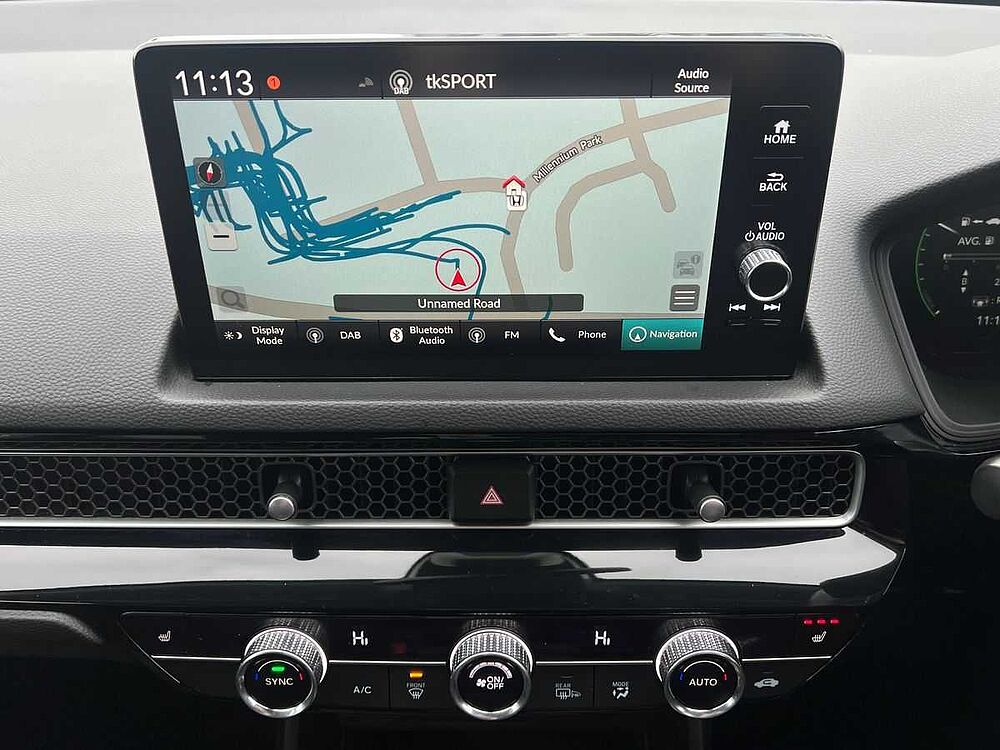 Honda Civic 2.0 h i-MMD Elegance Hatchback 5dr Petrol Hybrid eCVT Euro 6 (s/s) (184 ps)