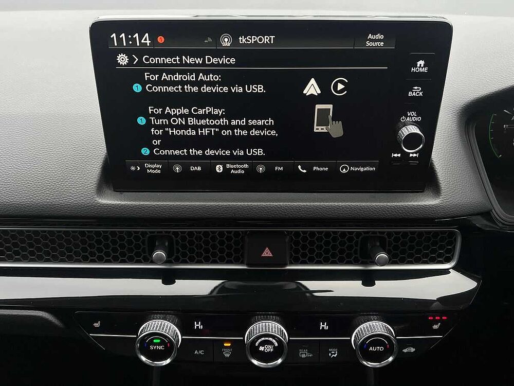 Honda Civic 2.0 h i-MMD Elegance Hatchback 5dr Petrol Hybrid eCVT Euro 6 (s/s) (184 ps)