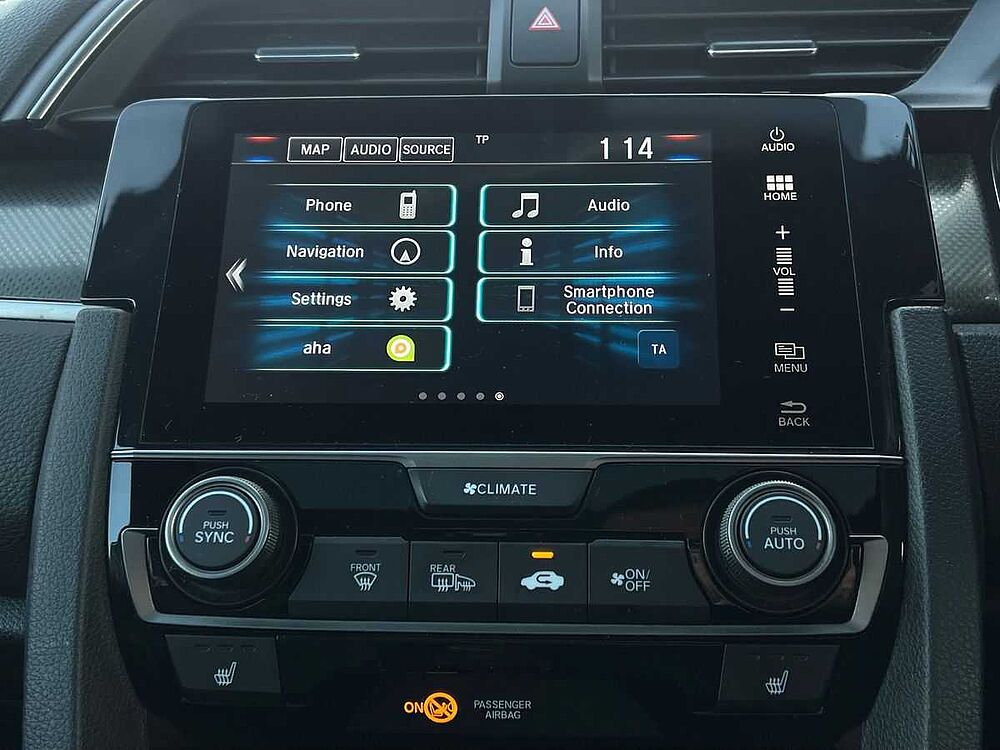 Honda Civic 1.0 VTEC Turbo EX Hatchback 5dr Petrol Manual Euro 6 (s/s) (129 ps)