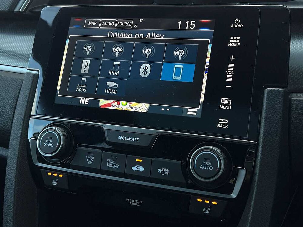 Honda Civic 1.0 VTEC Turbo EX Hatchback 5dr Petrol Manual Euro 6 (s/s) (129 ps)